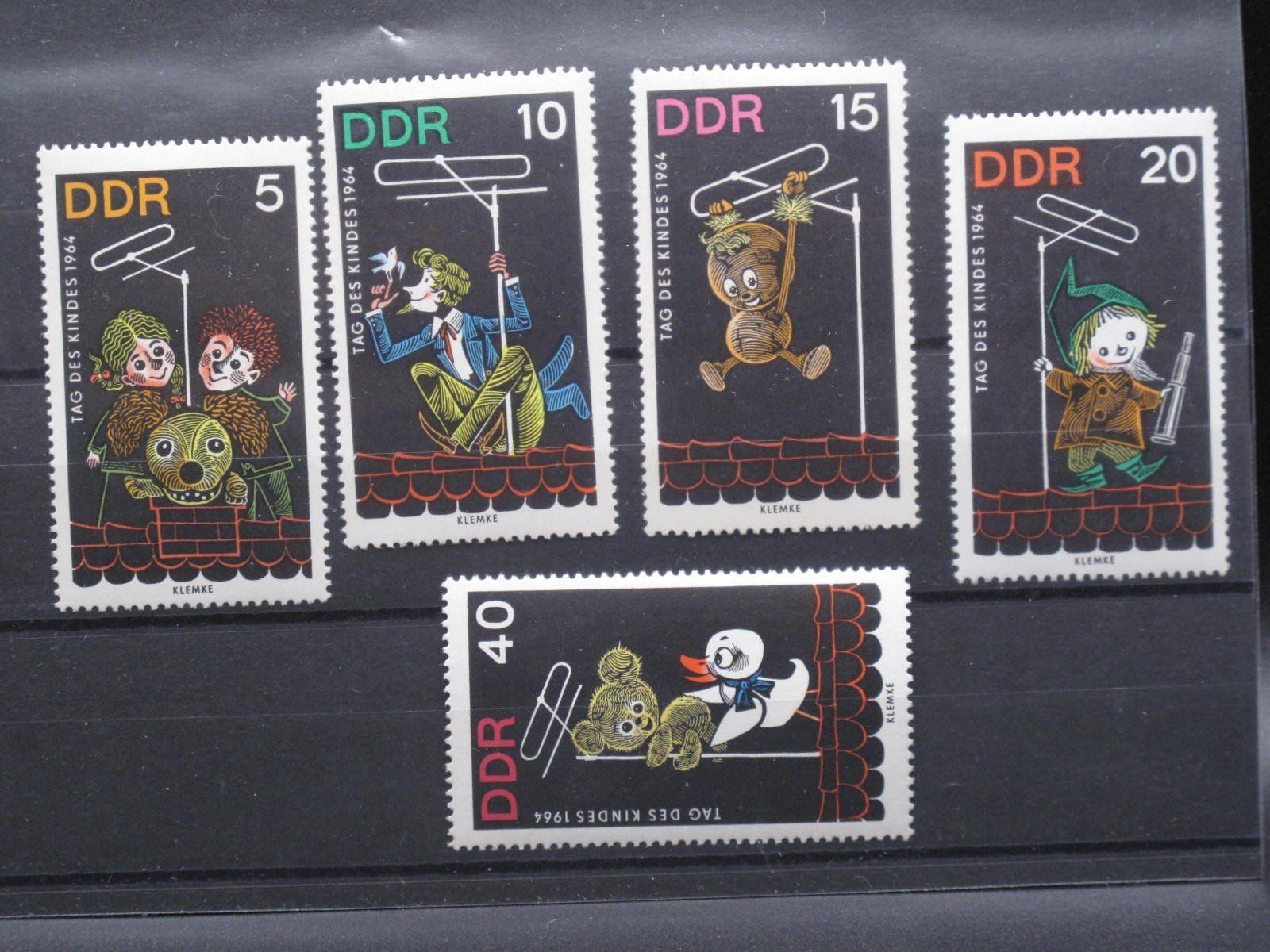 Alle Briefmarken: DDR 1964 Kindersendungen ** – Gebraucht aus Wil SG von fva01