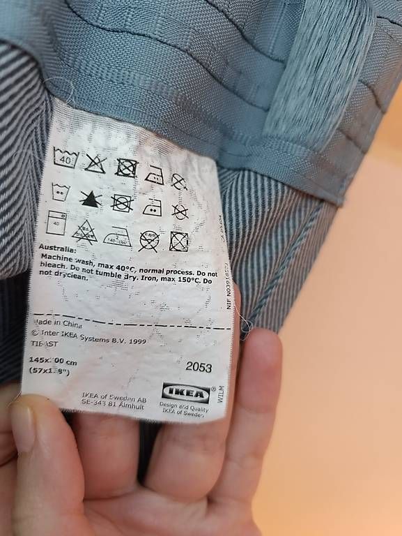 Vorhänge: Vorhänge Blau/Weiss 6-teiliges Set – Gebraucht aus Riniken von val_tzl5 1