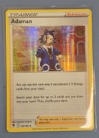 Pokemon Karte Adaman Supporter Holo, nearmint, EN