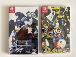🔥 Persona 3 (P3P) & Persona 4 Golden - NEW SEALED - Switch
