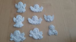 K..108 R) Engel Set gegossene Engel