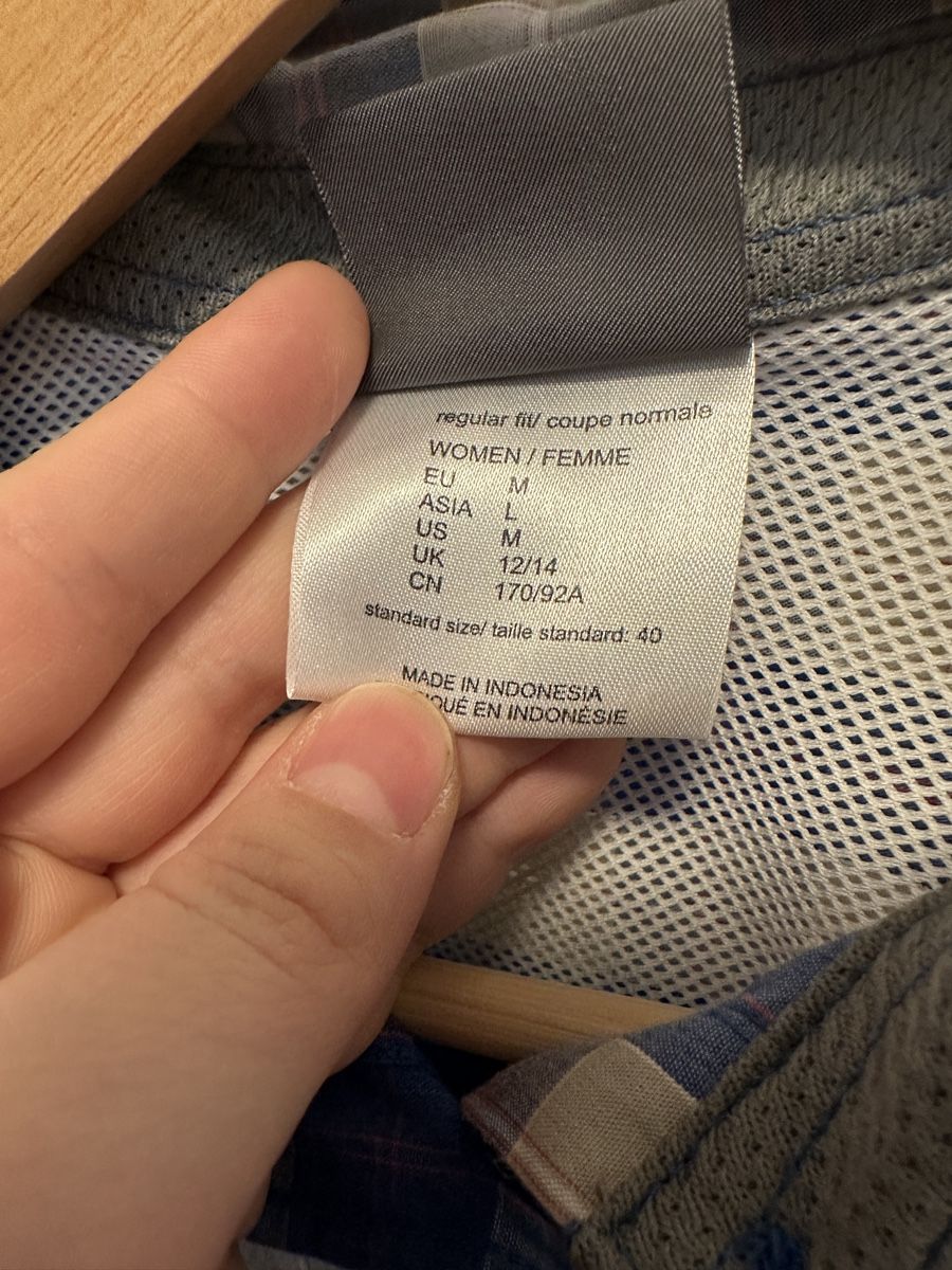 Jack Wolfskin Camicette: Jack Wolfskin Bluse Kariert Damen Gr. M – Nuovo (secondo la descrizione) da Wetzikon ZH venduto da DiesundDas365 2