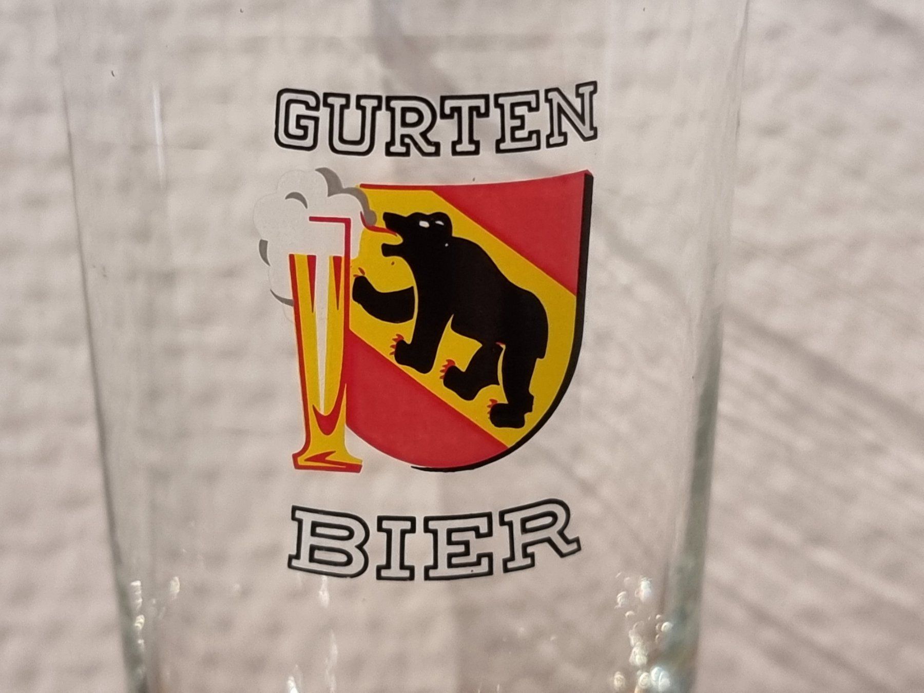 Bicchieri: Gurten Bier Bierglas – Usato da Lommis venduto da 0815undmehr 1