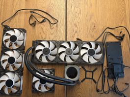 Corsair iCUE Link AIO-Wasserkühlung (360mm) + Zusatzlüfter –