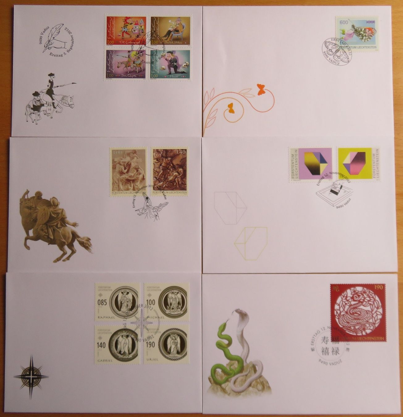 Tutti i francobolli: Liechtenstein Ersttagsbriefe FDC 1963 - 2022 komplett – Nuovo e nell'imballaggio originale da Vaduz venduto da muro100 5