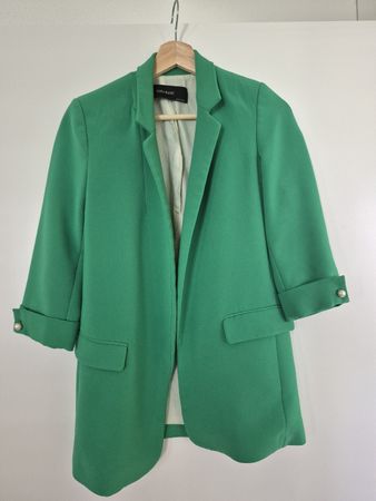 Blazer von Zara Basic, Grösse M, Grün