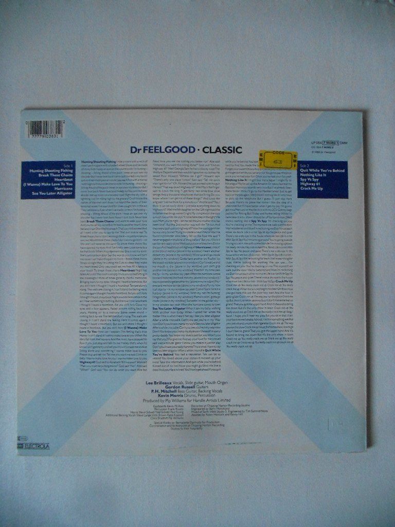 Schallplatten: Dr. FEELGOOD  -  CLASSIC – Gebraucht aus Bex von Giorgiob 1