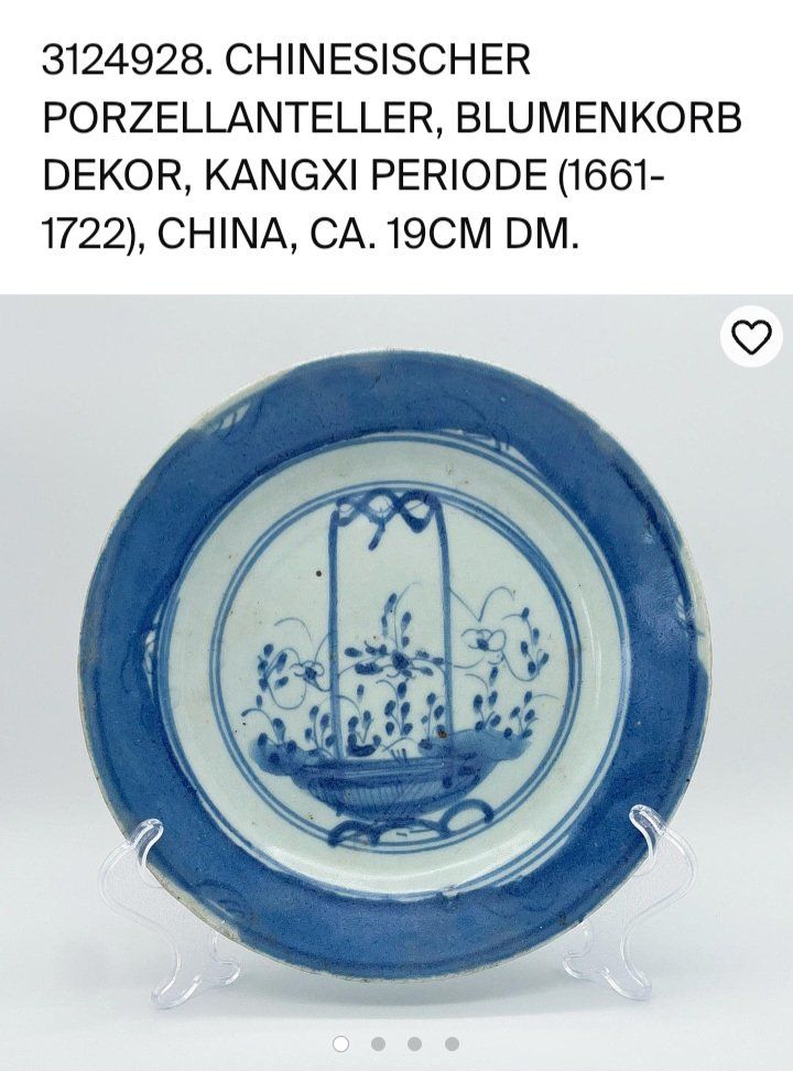 Teller: Chinesischer Porzellan Teller  ca 17jhd. – Gebraucht aus Haslen AI von Vintagelix 7