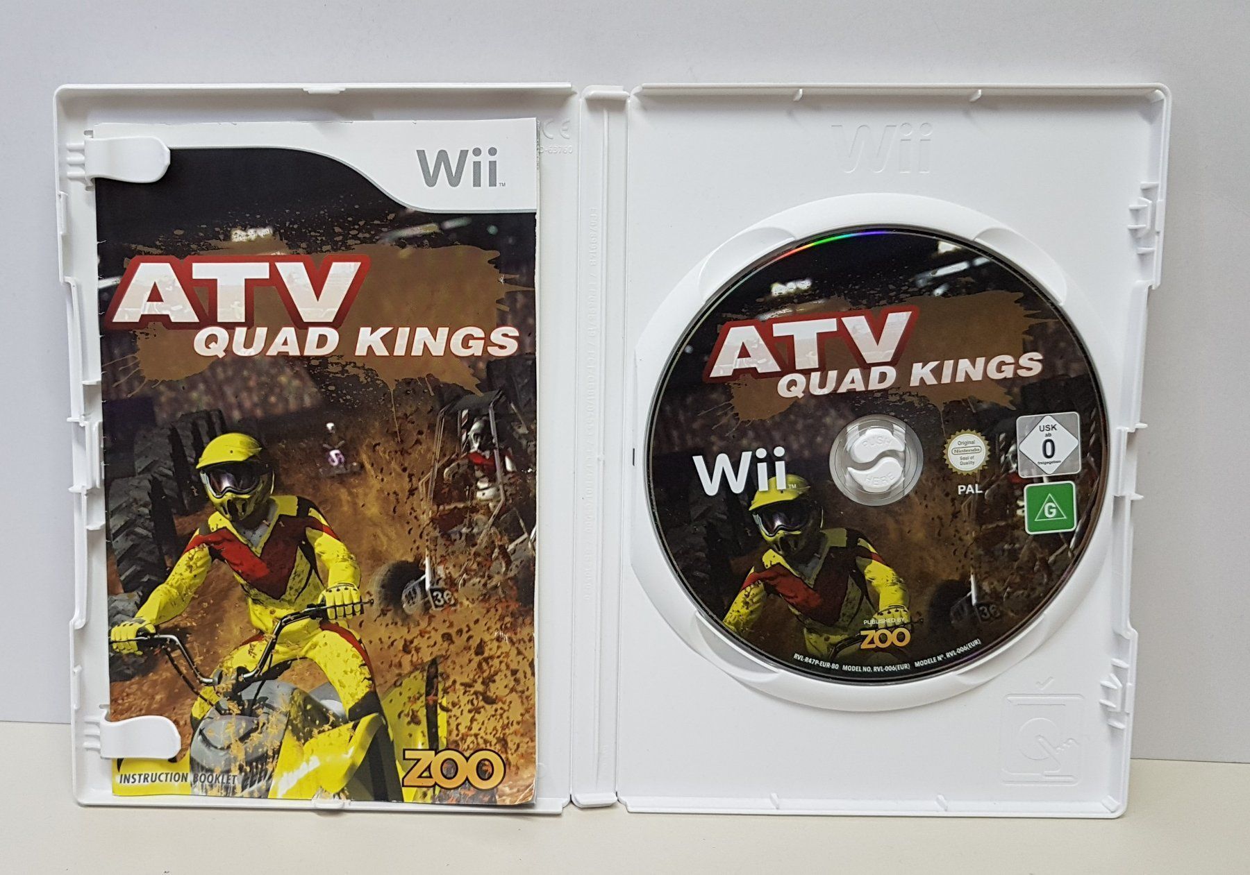 Nintendo Giochi: 🚙ATV Quad KingsTrophy Wii – Usato da Schüpfheim venduto da Games_Spielkonsolen
