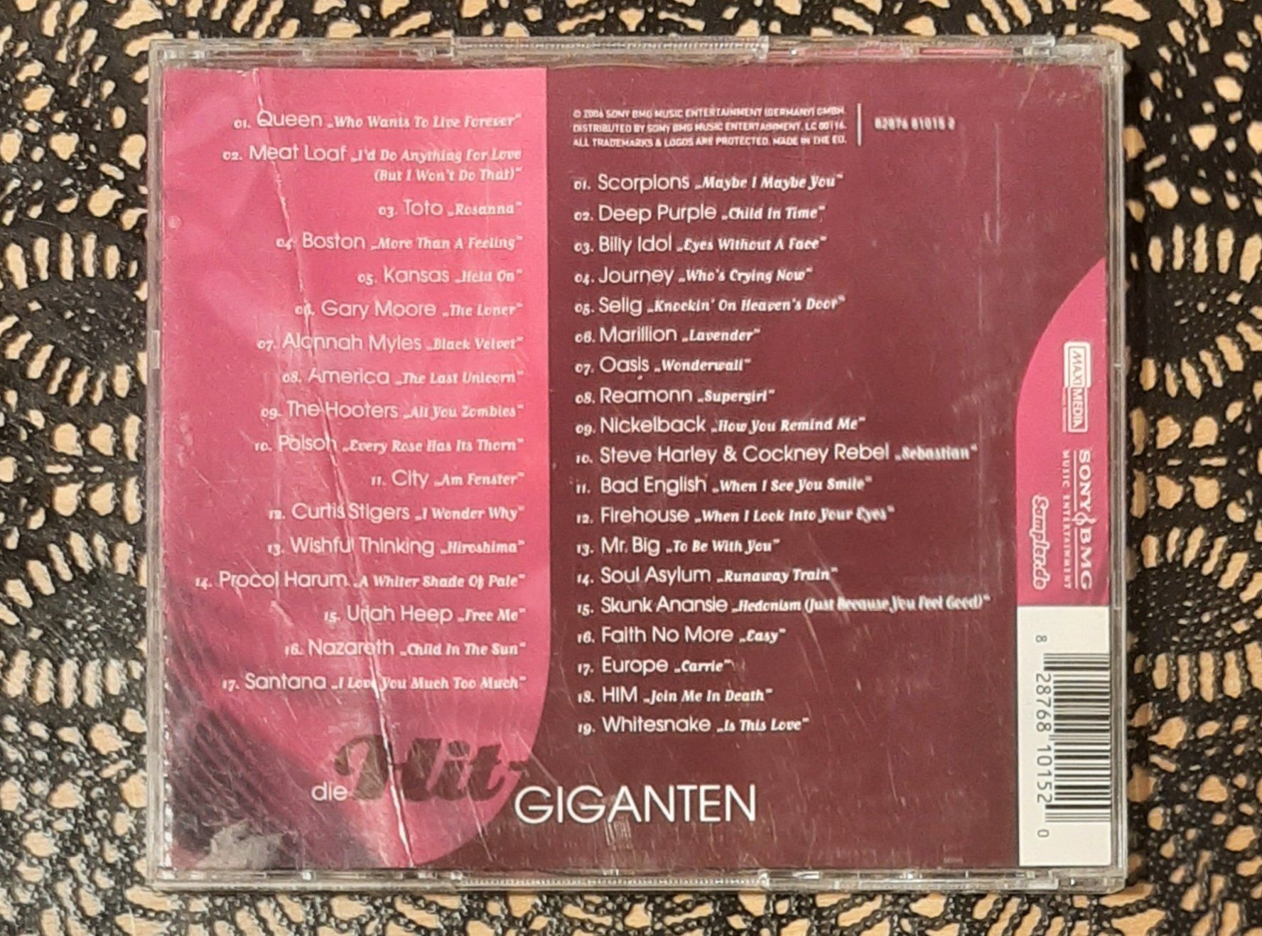 CDs: Die Hit Giganten - Rock Balladen, 2CD Hit Compilation 2004 – Gebraucht aus Schönenberg TG von breiti12 1