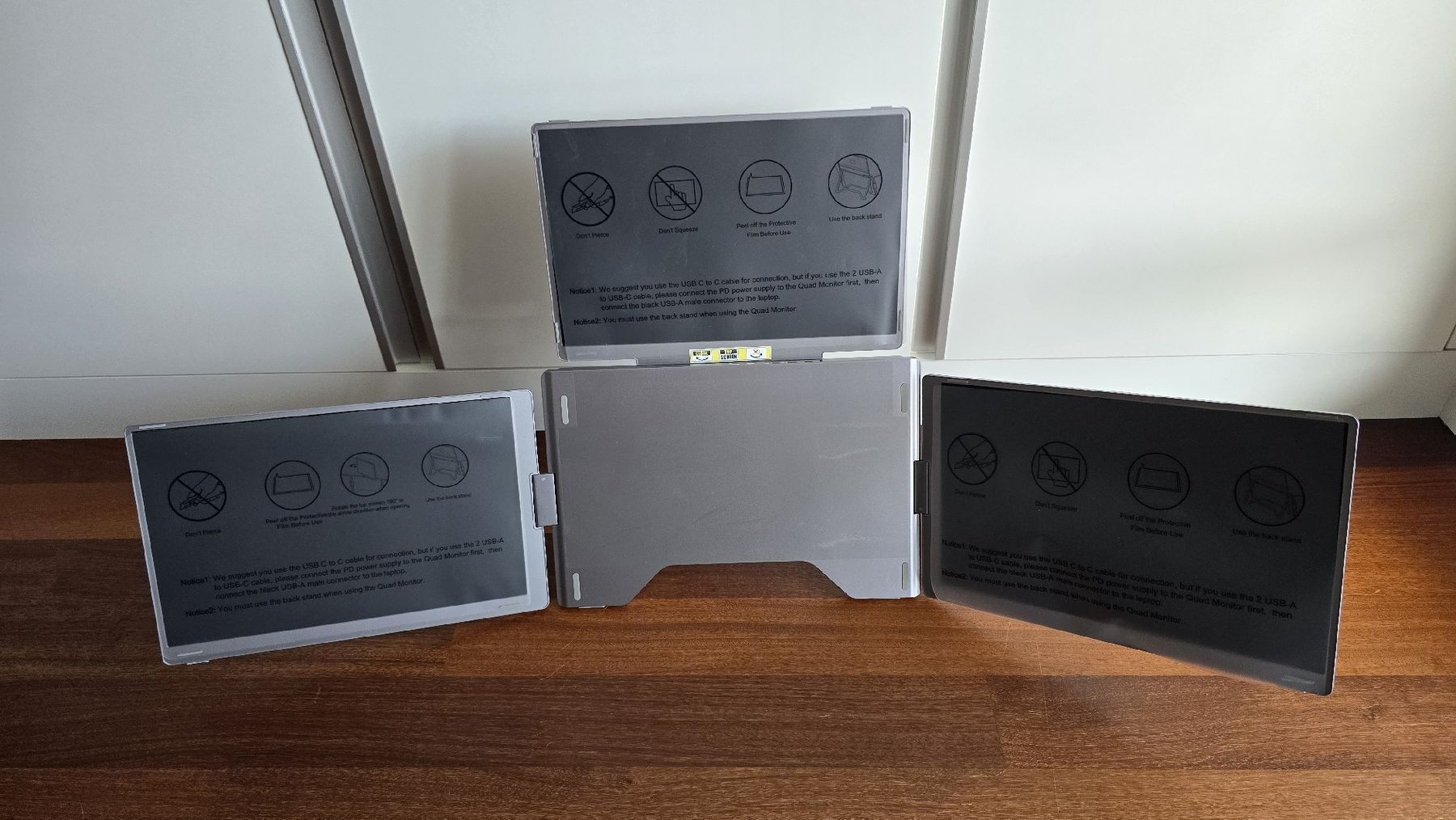 Monitor: FlexiQuad 14 Zoll Dockstation 3 Screen – Nuovo e nell'imballaggio originale da Horw venduto da Jarhead7 3