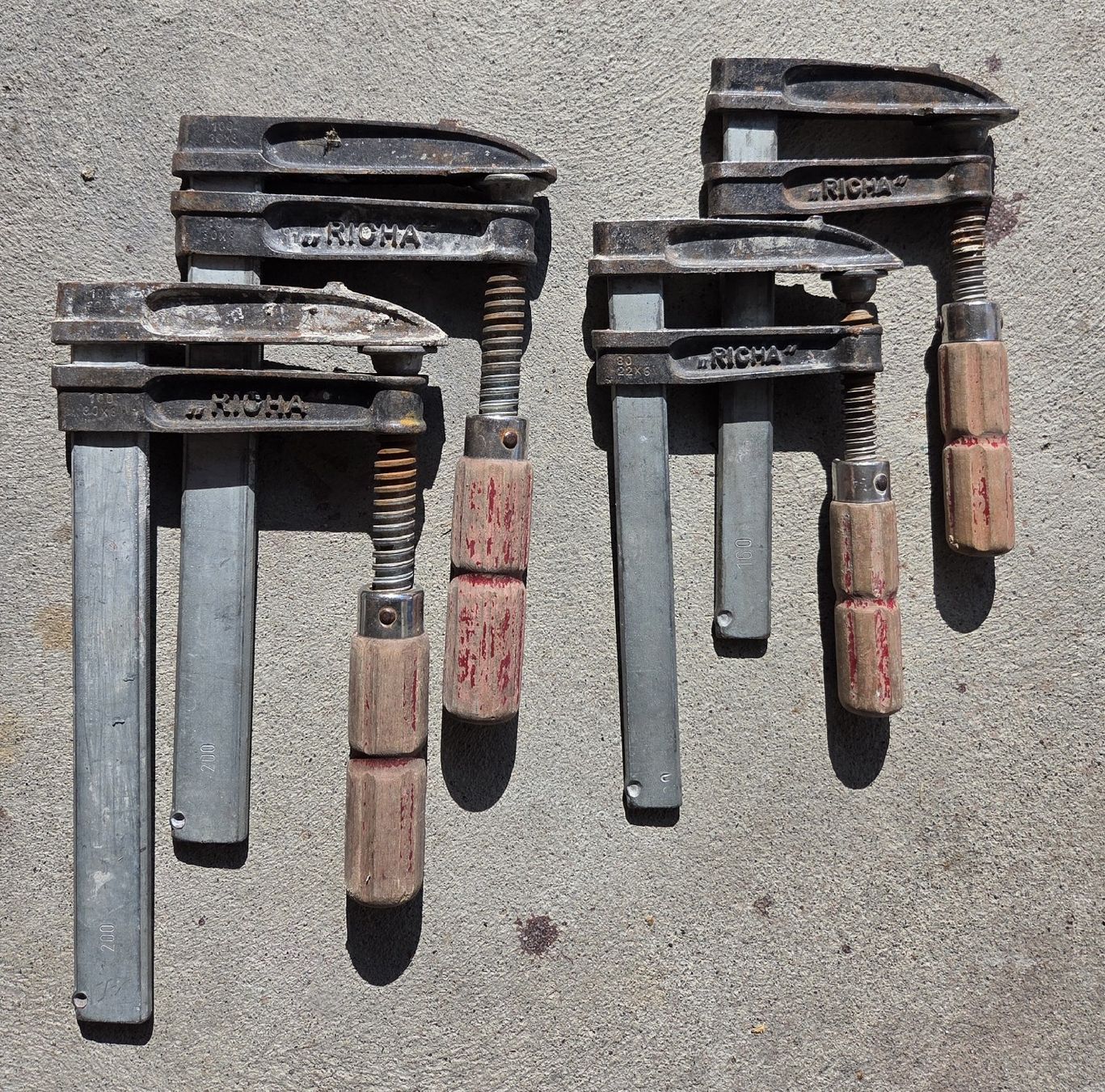 Tous les outils: 4x Schraubzwingen – D'occasion à Klingnau par Groofty69 1