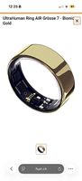Ultrahuman Ring AIR Gold  Grösse 07  originalverpackt