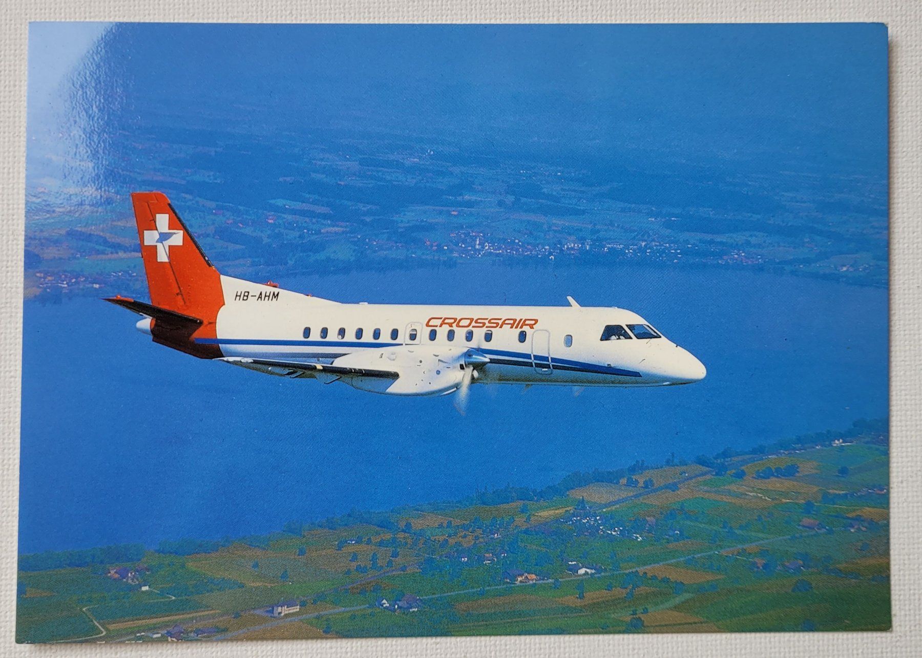Cartoline postali: CROSSAIR – SAAB CITYLINER – Nuovo (secondo la descrizione) da Neftenbach venduto da Mador6