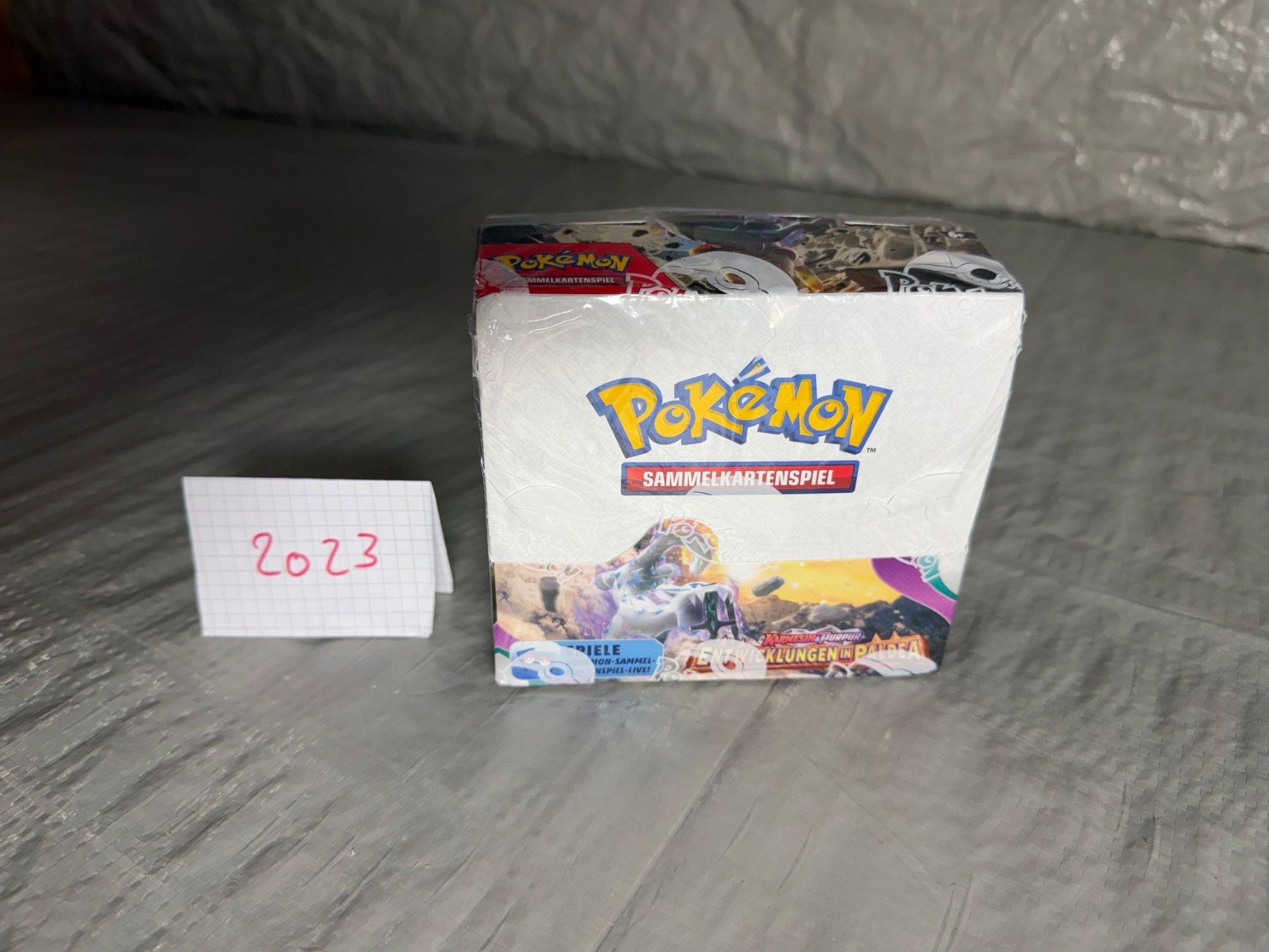 Pokémon Carte collezionabili: POKEMON-DISPLAY-ENTWICKLUNGEN IN PALDEA-2023-DE – Nuovo e nell'imballaggio originale da Frick venduto da RC2367