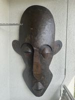 Metall Kunst Wanddeko Gesicht Afrika Dekoration gross