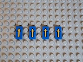 LEGO Classic Space - Bedruckte Fliesen - 3069p06 (Lot 15)