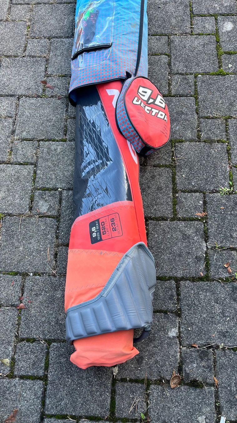 Surf: Windsurfsegel Gunsails Vector 9,6m – Usato da Frauenfeld venduto da Edika 1