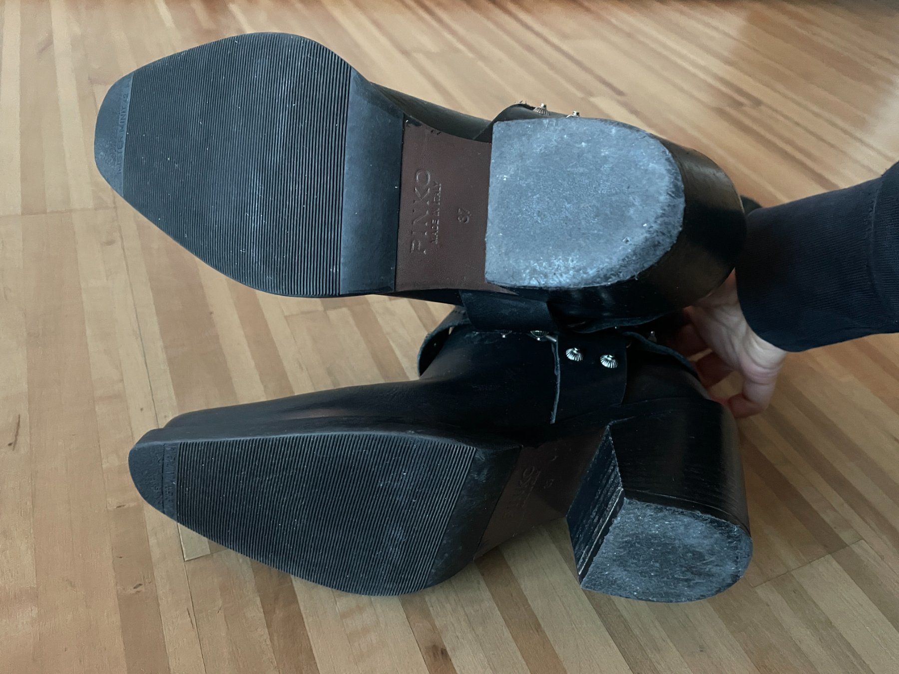 Pinko Scarpe da donna: Pinko Biker Western Boots – Usato da Zürich venduto da nao_6f5t 6