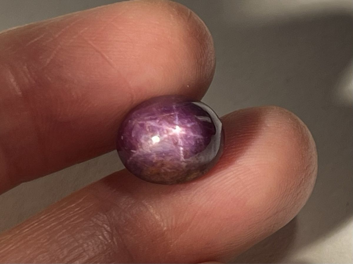 Edelsteine: Rubis Etoilé Naturel Cabochon, Inde, 10ct – Neu (gemäss Beschreibung) aus Genève von DELIRBEADS 5