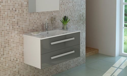 Installations & Meubles: Badmöbel Waschtisch Badset RAPPERSWIL gr – Neuf avec emballage d'origine à Herbertingen par jet-line-e-trade 1