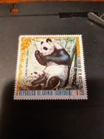 Timbre rare: Panda Géant de Guinée Équatoriale, Asie! (53)