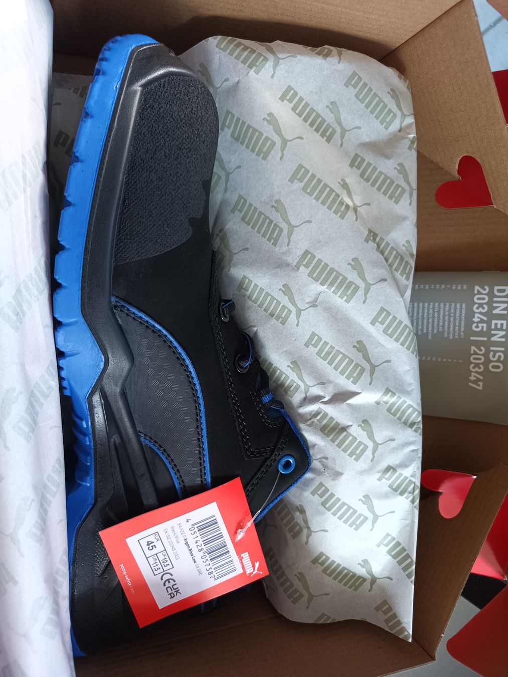 Puma Chaussures hommes: Puma Sicherheitsschuhe S3 ESD SRC 45 – Neuf avec emballage d'origine à Oberegg par 19franzi94 7