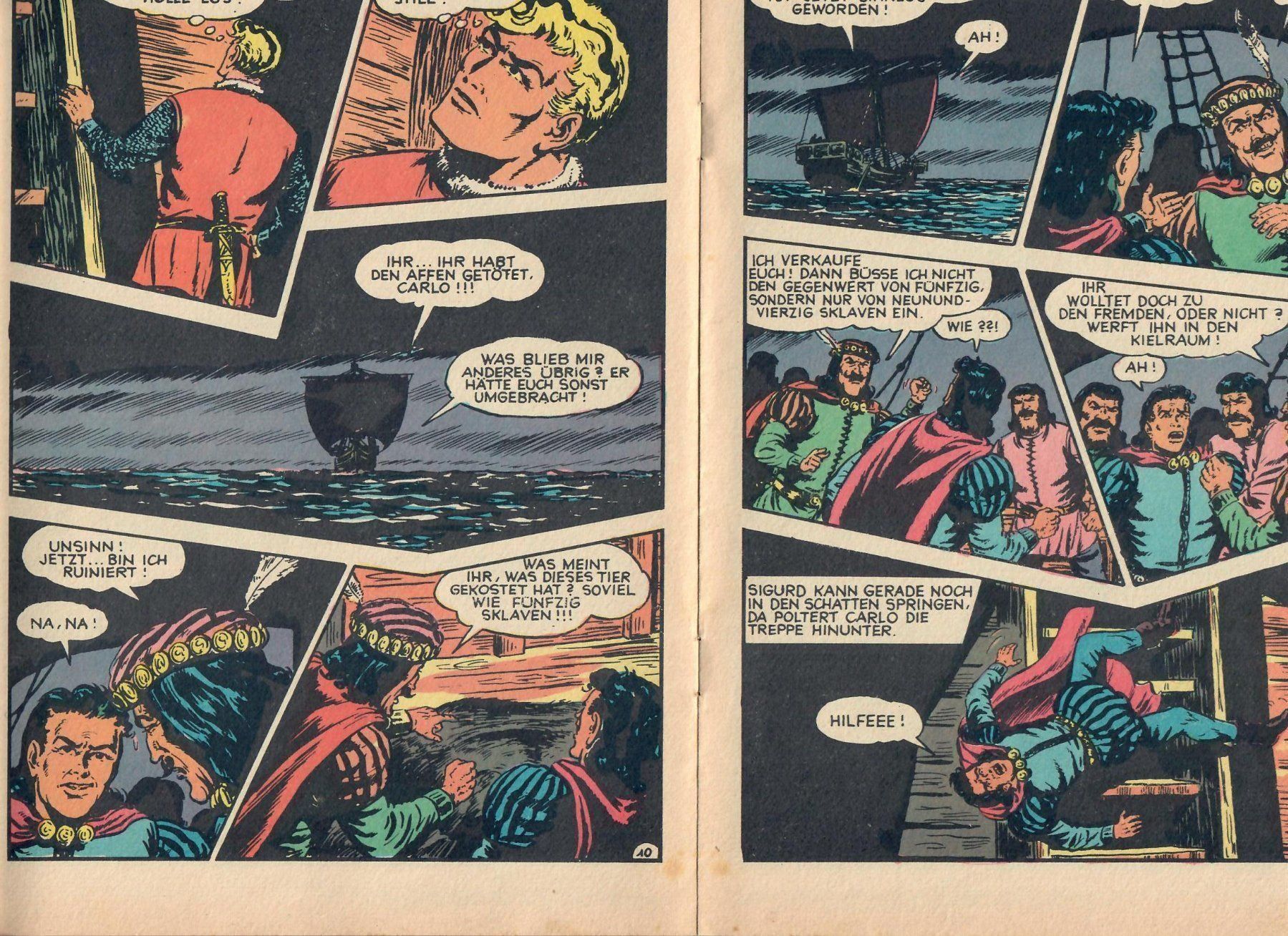 Fumetti: Sigurd Grossband Nr.191 Original Lehning – Usato da Bern venduto da Saxeton 1