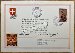 Général Guisan, voeux de Noël 1944 aux soldats