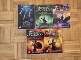 Lot de 5 livres Percy Jackson de Rick Riordan