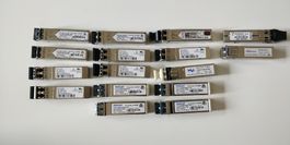 SFP Module 16 Stk., div. Finisar, Brocade 1310nm & 850nm