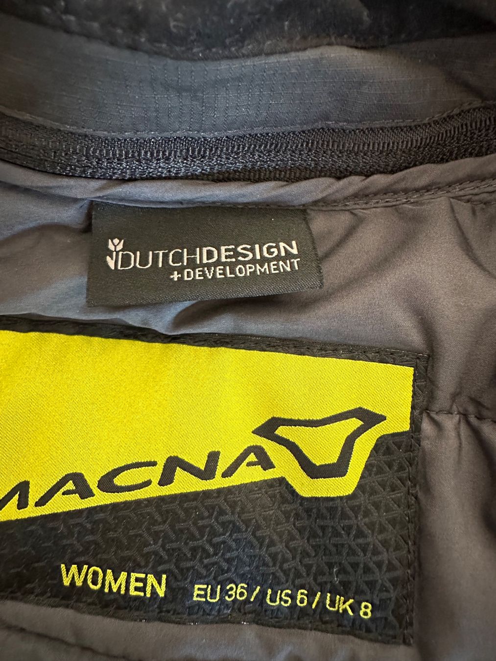 Giacche: Macna Motorradjacke, Grösse 36, oder Grösse S, Schwarz/Grau – Usato da Boswil venduto da Roy67 7