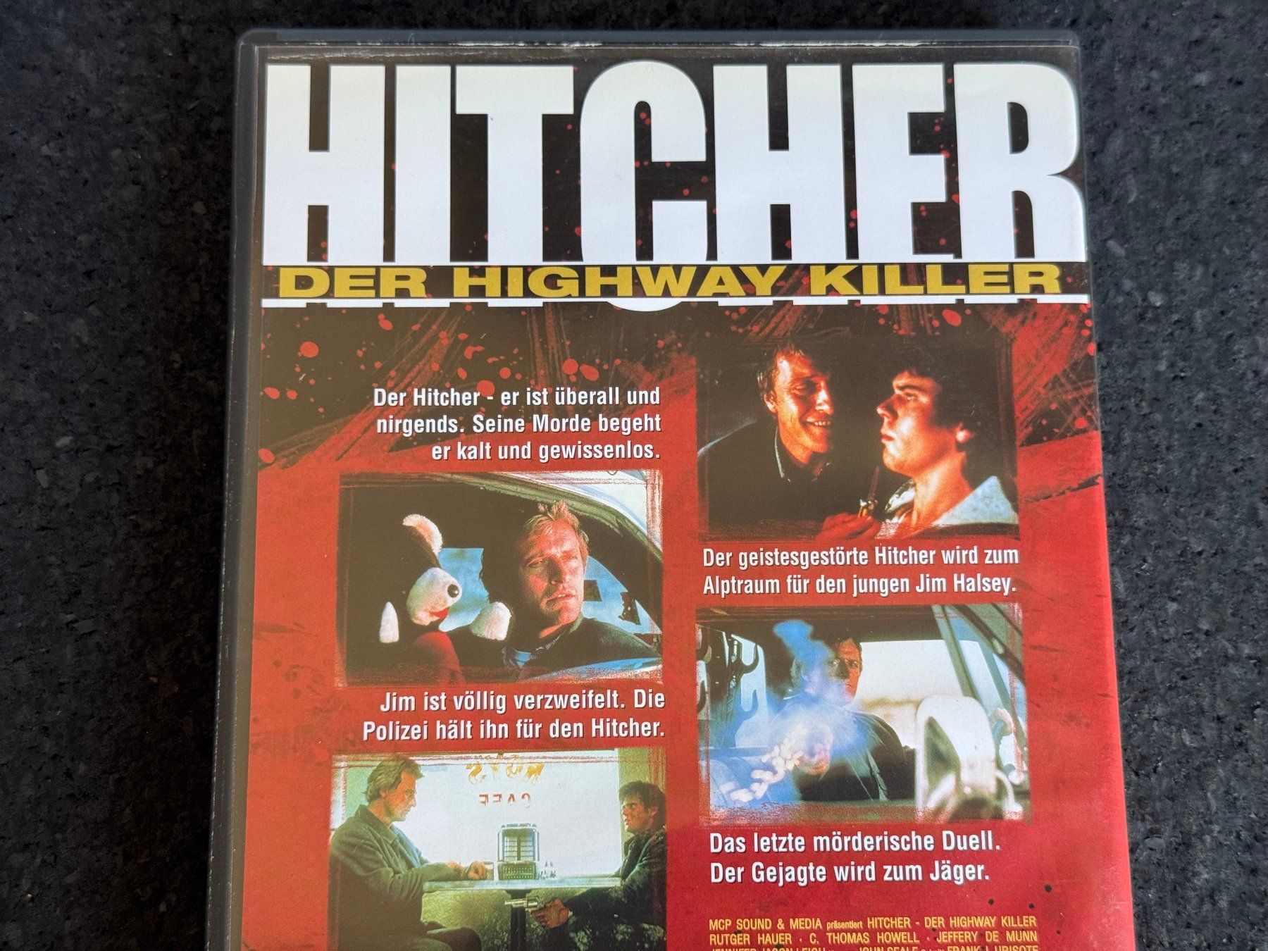 Tous les DVDs: HITCHER der Highway Killer Action-Thriller DVD DE – D'occasion à Fribourg par tschjoly 2