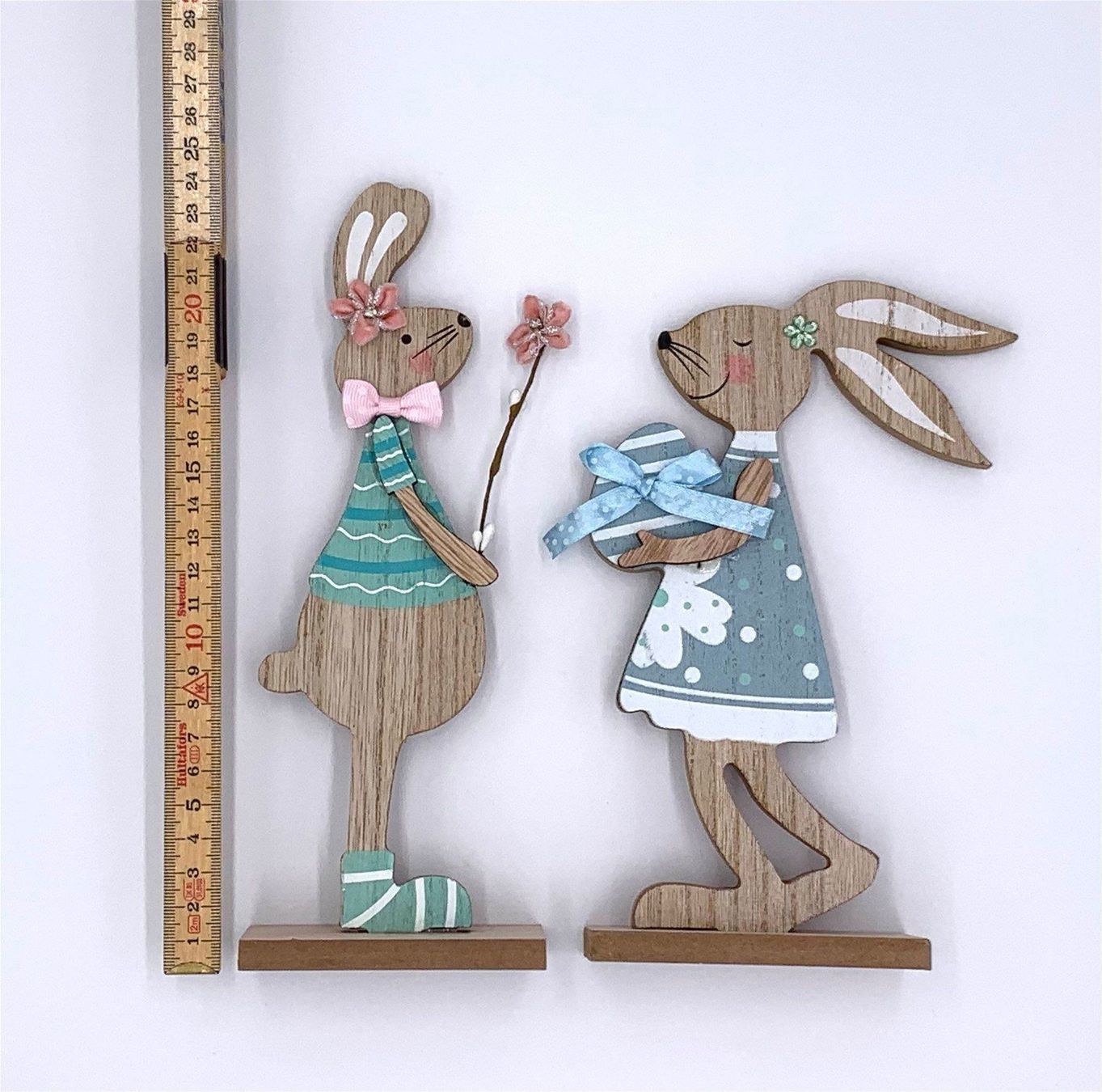 Statuette: OSTERN  Oster deko Oster hasen, Gadget – Nuovo e nell'imballaggio originale da Mauren venduto da rundumsfest 2
