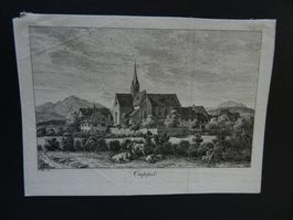 Kappel am Albis Kupferstich
