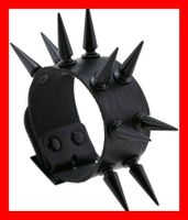 Nietenband Stachelband Schwarz lang Armband Gothic Metall