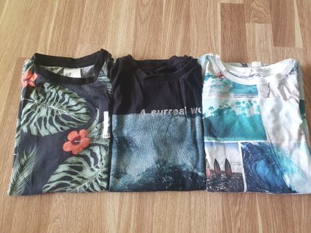 3 T-Shirts H&M LMTD Grösse 146-152 guter Zustand