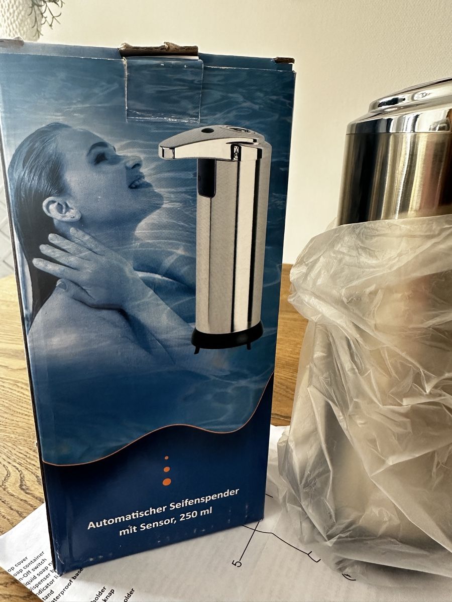 Portasapone: NEU 💥 Sensor automatischer Seifenspender – Nuovo e nell'imballaggio originale da Rickenbach b. Wil venduto da sunneschii_ 3
