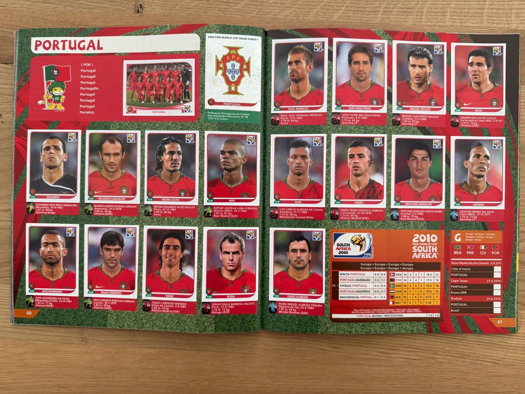 Panini Album: PANINI WORLD CUP 2010 – Usato da St. Gallen venduto da Matrix023 4
