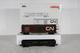 Märklin 4859 USA Alaska Güterwage Set