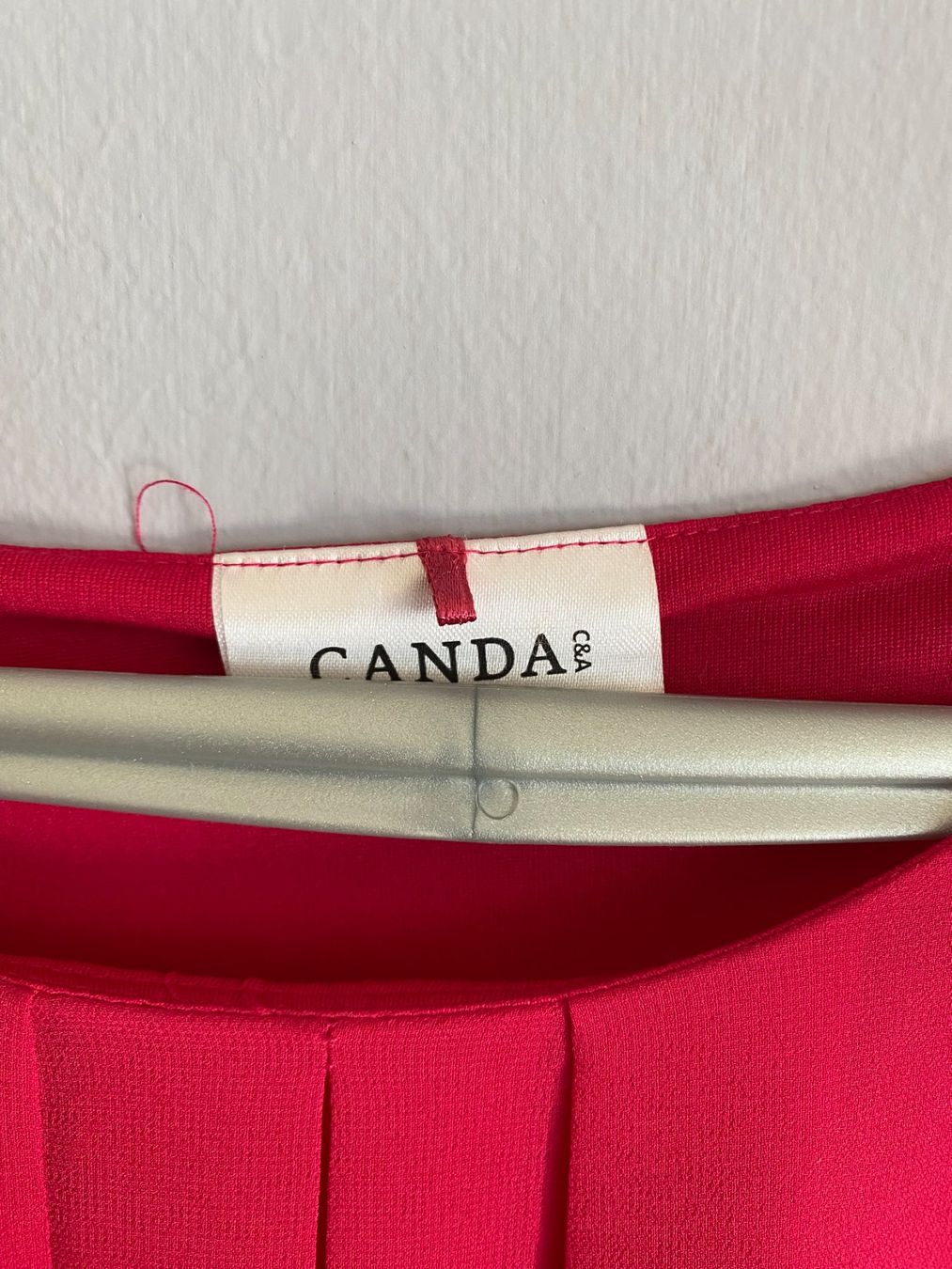 C&A Camicette: Himbeerrote Bluse CANDAR C&A 40 – Usato da Luzern venduto da Turmliebe 2