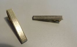 Krawatten Nadel 2 alte Krawatten Nadeln  5 cm lang  4.5 cm