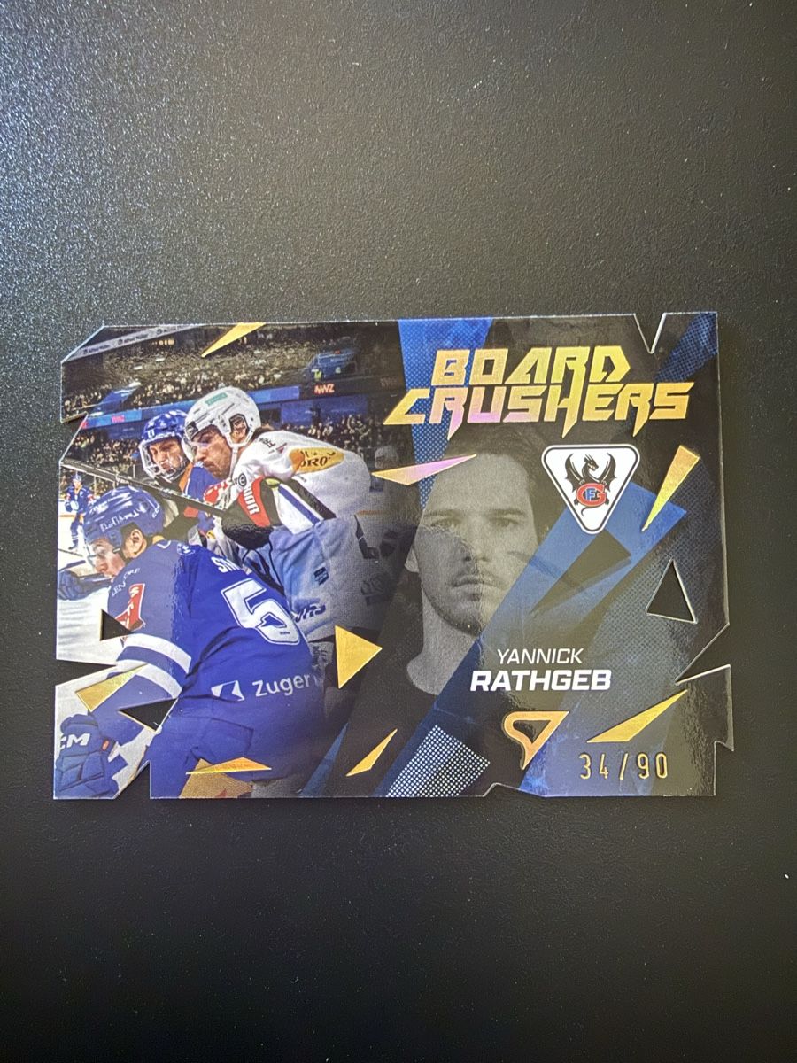 Sportzoo Cartes à collectionner: 34/90 - Yannick Rathgeb - Board crushers – Neuf avec emballage d'origine à Réchy par Leeroy1998