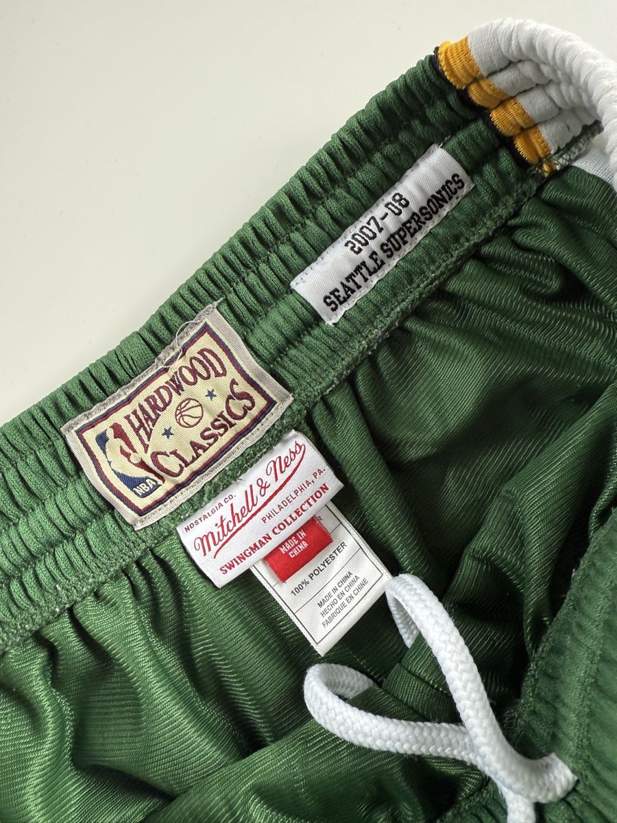 Pantaloni: Seattle Supersonics - NBA Retro Shorts – Usato da Herisau venduto da rico.sn25 3