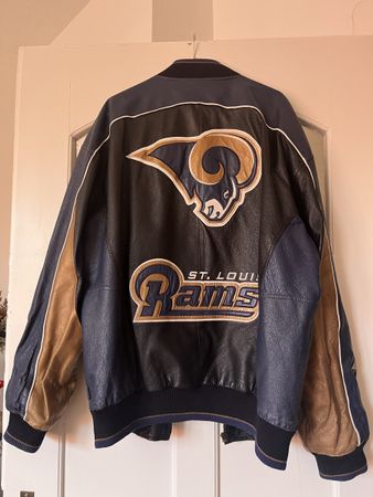 seltene NFL Rams Jacke // gebrauchter Zustand