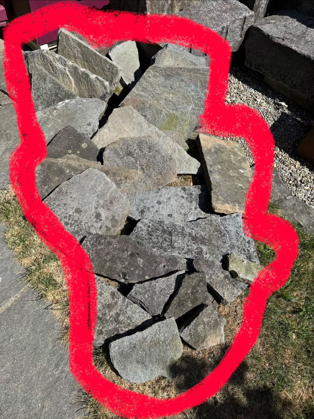 Plateaux: Granit Platten über 20 Stück – D'occasion à Kestenholz par cvx_889vv