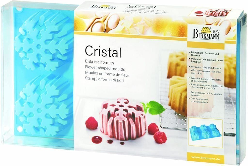 Backformen: Cristal Eis Kristall Back Form Backen Silikon Schnee Kuchen – Neu und originalverpackt aus Langnau am Albis von Zauberw 4