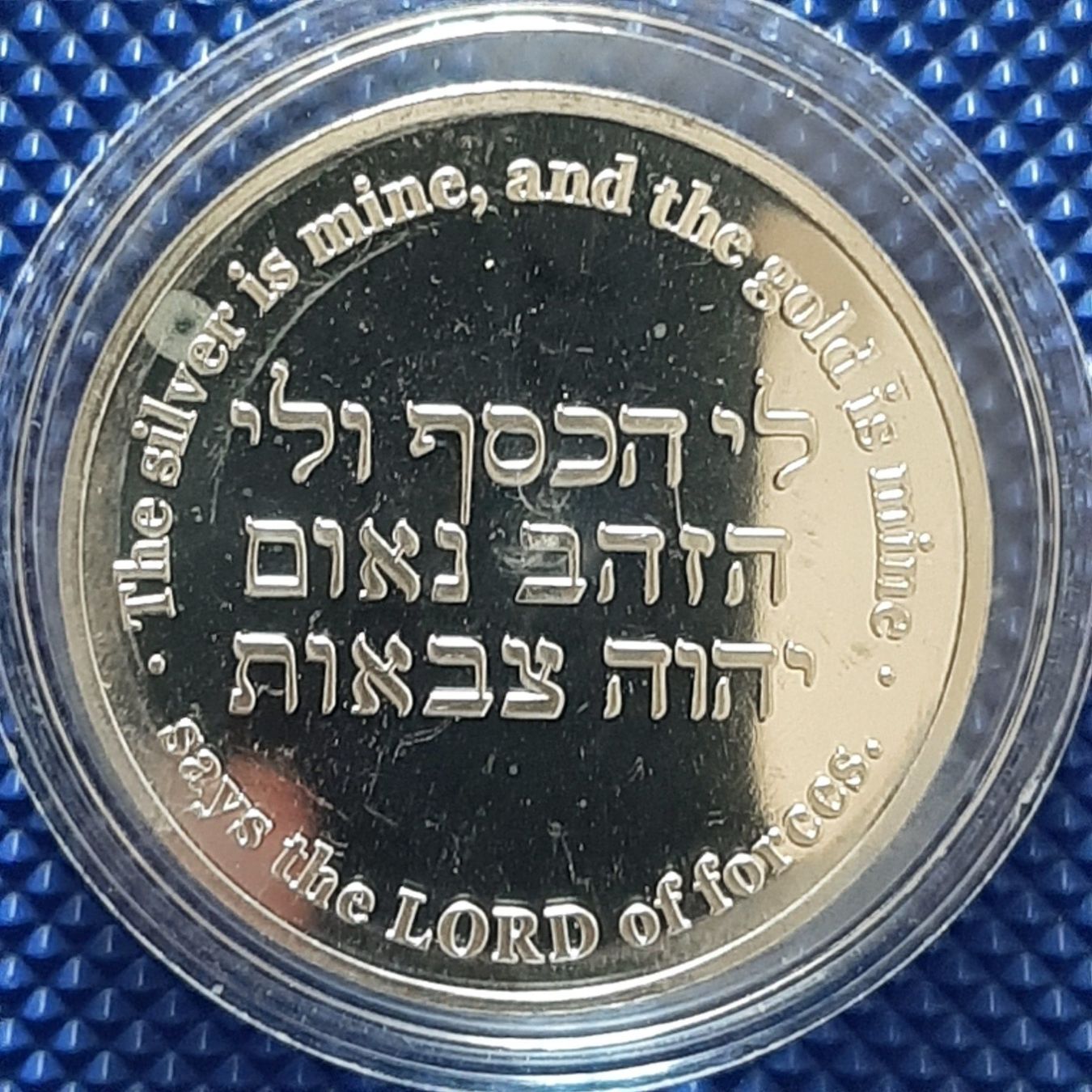 Medaglie: Israel 1 oz Silver 999 – Usato da Carouge GE venduto da cecob0909 1