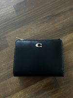 COACH Leder-Portemonnaie Schwarz