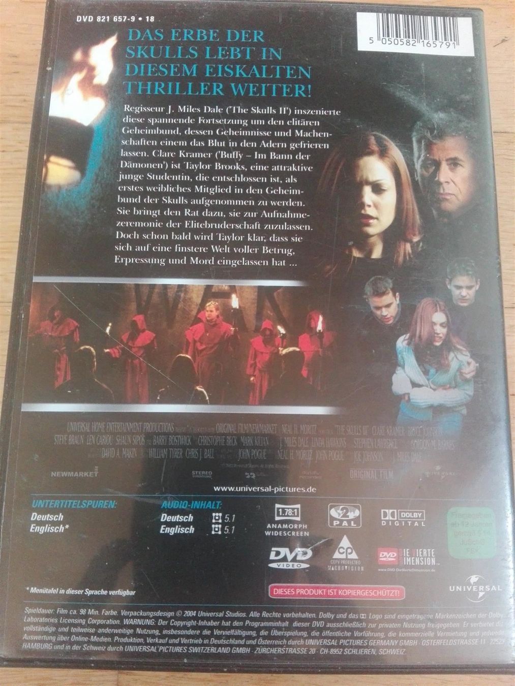 Tutti i DVDs: The Skulls (1 - 3)         -Trilogie- – Usato da St.Gallen venduto da elk2023 4